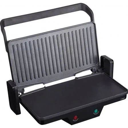 Jata Grill de Asar Doble GR266 1000W 3 en 1 con Placas Mixtas